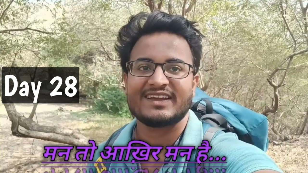 "Pradeep Bhatt strolling through the colorful, ancient streets of Bundi, Rajasthan, reflecting the vibrant culture and history on Day 28 of his solo journey from Kashmir to Kanyakumari."